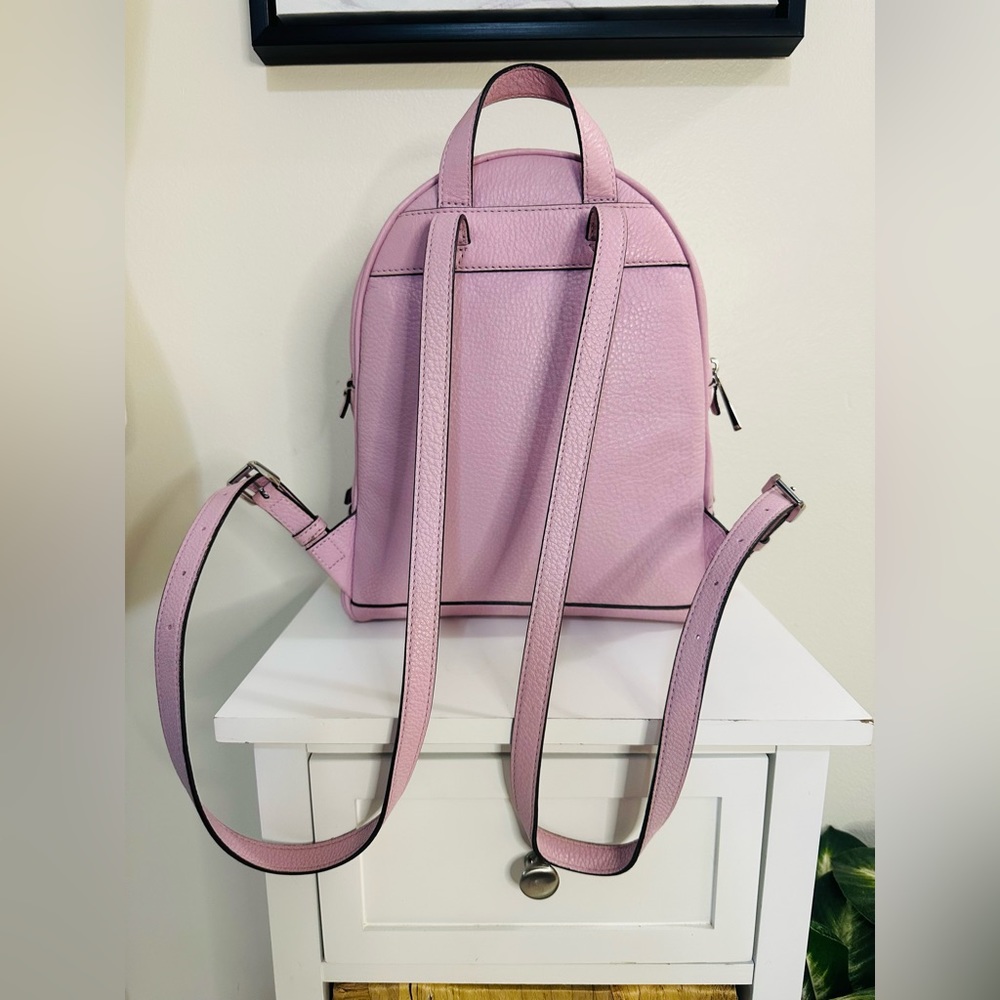 MICHAEL Michael Kors Rhea Zip Small Light Magenta Backpack - Picture 4 of 13